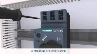 SIRIUS Innovationen Aufbau Direktstarter [upl. by Chamkis]