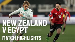 New Zealand vs Egypt  Match Highlights  23 March 2024 [upl. by Naryk]