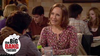 Dinner with Sheldons Mom  The Big Bang Theory [upl. by Atinehc]