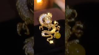 Elegant Dragon Lapel Pin🐉 music lapelpin fypシ゚viral viralvideo shorts youtubeshorts [upl. by Arabella]