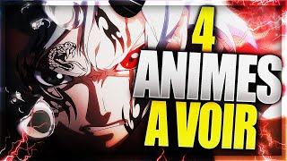 4 ANIMES DE DINGUES A VOIR MAINTENANT [upl. by Neely494]