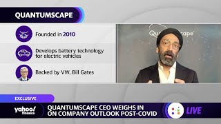 QuantumScape CEO on outlook ramping up EV battery development [upl. by Namilus]