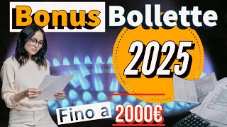 ✨ Bonus bollette 2025 💰 Come funziona e a quanto ammonta [upl. by Aleron]