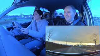 Reshma practise drive in Dungarvan automatic car [upl. by Smart]