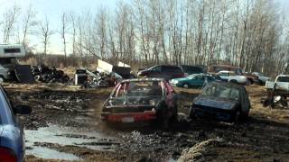 2011 Backyard demolition derby [upl. by Irma]