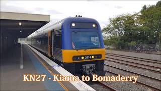 KN27  Kiama to Bomaderry Nowra [upl. by Breh337]