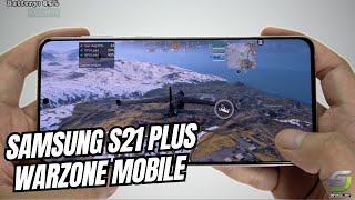 Samsung Galaxy S21 Plus test game Call of Duty Warzone Mobile  Exynos 2100 [upl. by Neillij377]