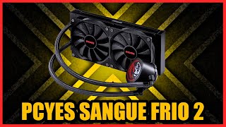 PCYES Sangue Frio 2 240mm  Testamos com 5700X em OC  Comparativo com versão de 120mm [upl. by Coffey]