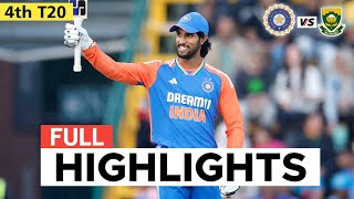 India vs South Africa 4th T20 Full Highlights 2024  India vs South Africa 4th T20 2024 Highlights [upl. by Signe]