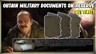 OBTAIN MILITARY DOCUMENTS NO 1 2 3 ON RESERVE  ESCAPE FROM TARKOV  PRAPOR TASK DOCUMENTS 1211 [upl. by Neram]