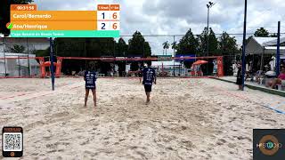 Copa Record de Beach Tennis  Kids  Semifinal [upl. by Rugen]