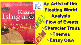 An Artist of the Floating World  Essay QampA KCSE English Paper 1amp3  English Revision Sammery 2024 [upl. by Heady]