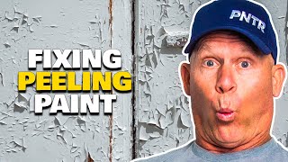 How To Fix Peeling Paint [upl. by Haliek]