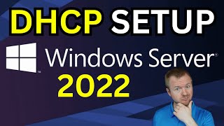 Install and Configure DHCP Server in Windows Server 2022 [upl. by Assiruam]