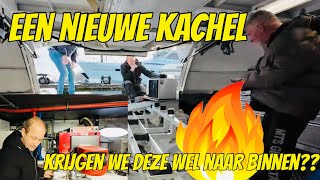 KABOLA KACHEL INBOUWEN  WAT EEN WERK Refit deel 11 267 YACHT VLOG [upl. by Ahselat]