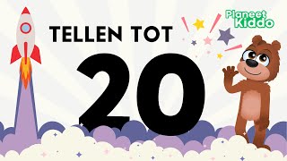 Leren Tellen Van 1 Tot 20 • Cijfers Leren • Leerzame Kinderfilmpjes • Number 1 to 20 in Dutch [upl. by Atelra]