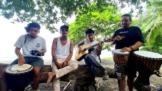 VAMPIRE  by  Tribal Seeds🤙 GITAMBOL🎸🪘 VERSION Live Cover by KALUMAD💚💛❤️  LANIPAO BEACH [upl. by Ahsenak164]