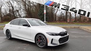 2024 BMW M340i POV Review  The Best All Around Sport Sedan [upl. by Nawram]