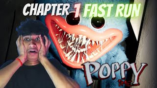 POPPY PLAY TIME CHAPTER 1 😱 FAST RUN 🫡 II ZAIMONU [upl. by Martinez]