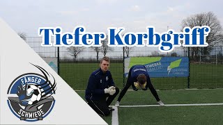 Torwarttraining  Fangtechniken 33 Der tiefe Korbgriff [upl. by Lorola]