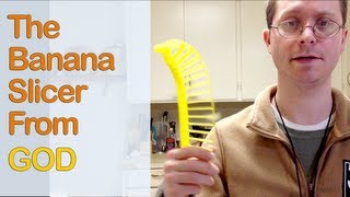 The Banana Slicer From GOD Parody Review [upl. by Anidualc]