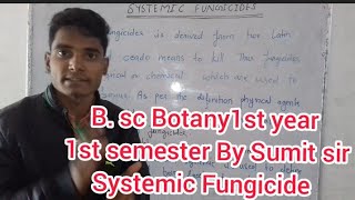 SYSTEMIC FUNGICIDE 👾AND BORDEAUX MIXTURE PLANT PATHOLOGY BY SUMIT SIR 👨‍🏫 [upl. by Elicul982]