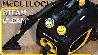 The McCulloch Canister Steam Cleaner Review And Test  Chemical Free Cleaning [upl. by Negroj]