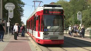 Straßenbahn in Halle an der Saale [upl. by Hafital39]