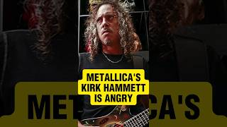 Kirk Hammett on His and Metallicas Anger metallica heavymetal hardrock [upl. by Tenaej]