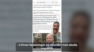 🏘️ Tobias Drevland Lund om regulering av korttidsutleie [upl. by Seessel]