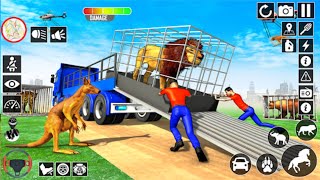 🦁 wild animal zoo transporter 3d truck driving 🦌 wild animal zoo transporter 3d truck driving game 🐨 [upl. by Nnaecyoj680]