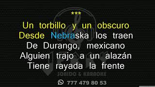 Grupo Laberinto  Nueve Caballos Karaoke [upl. by Enilehcim]