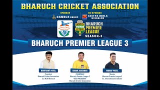 BPL  BHARUCH PREMIER LEAGUE 3  MATCH 20 GUJARAT LIONS VS JOLVA NASEEB STARS [upl. by Sivrahc]