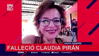 Murió Claudia Pirán [upl. by Celesta152]