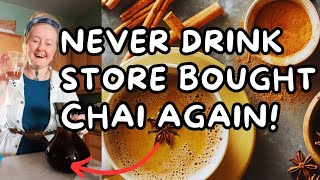 ✨Simple Homemade Spiced Chai✨ Tasty 😋 Great for Digestive Circulation amp Saves You Money ✨ [upl. by Aridni]