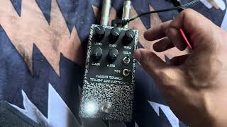 Twilight Zone Electronics  Flaming Wormhole Ring Modulator Reality Warping Guitar Pedal Demo [upl. by Leuqim]