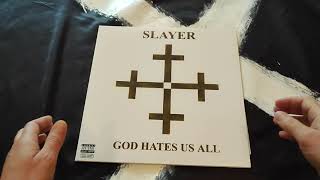 SLAYER  God Hates Us Al Vinyl Review [upl. by Karame]