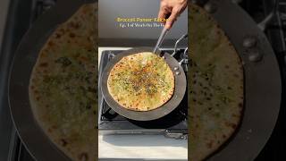 🛺 Ep 4 of Meals On The Go  Broccoli Paneer Kulcha😍🥦  Easiest way to make Kulcha at home jain [upl. by Efinnej]