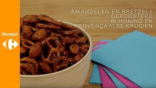 Geroosterde amandels in smakelijke bretzels [upl. by Sine325]