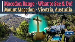 Day trip to Mount Macedon from Melbourne  Everything in Macedon Range [upl. by Ahsyat]