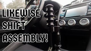 One Handed Kid Drives Manual Likewise Shift Assembly Install [upl. by Riem559]