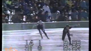 World Championships Sprint Karuizawa 1986  500 m Kuroiwa  Zhelezovskiy [upl. by Brownson]