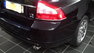 Volvo S80 V8 with sport exhaust system [upl. by Anaiuq]