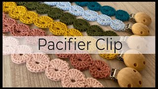 SO EASY😲 Crochet Pacifier Clip 👶 Crochet Pacifier Holder [upl. by Jacenta]