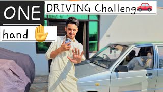 One hand drive challenge 😲pavaff [upl. by Candy]