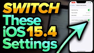 iOS 154 Settings You NEED To Change Now [upl. by Siletotsira756]