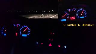 Volkswagen Golf IV 16 16V Top Speed [upl. by Timoteo]