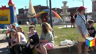 2nd annual Pridefest held in downtown Loogootee [upl. by Ursulette822]