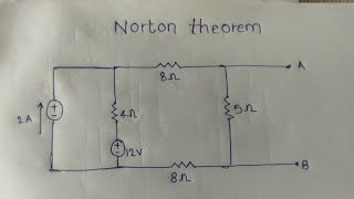 Nortons Theorem  Explained in telugu [upl. by Sladen827]