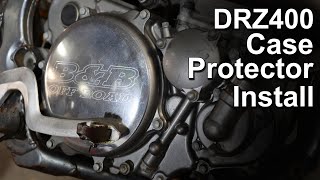 Suzuki DRZ400E Engine Cover Install amp Update [upl. by Naniac]